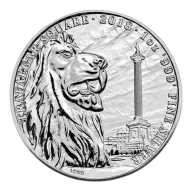 2018 1 Oz Silver Trafalgar Square Landmarks of Britain Coin (Inc. Capsule) - Royal Mint UK