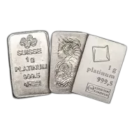 1g Platinum Bar