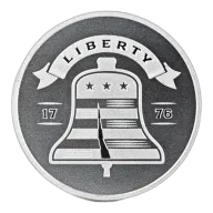 Asahi Liberty Bell 1 Oz Silver Round (New)