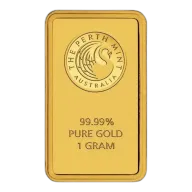 Perth Mint Kangaroo 1g Gold Minted Bar