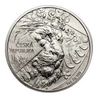 1 oz 99.9% Silver Czech Lion Coin 2024