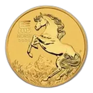 2026 Australia 1/4 oz Gold Lunar Horse BU (Series III)