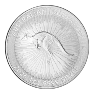 One Ounce 2026 Australian Silver Kangaroo includes capsule