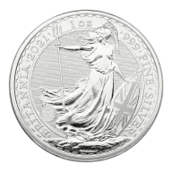 1 oz Britannia Silver Coin