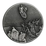 2018 2 oz Ascension of Christ Biblical Silver Coin Series