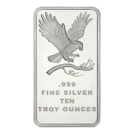 Silvertowne Mint USA Eagle 10oz Silver Bar