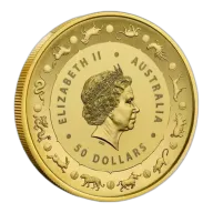 2016 1/2 oz Year of the Monkey Gold Coin
