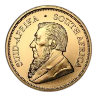South Africa Gold Krugerrand Quarter Ounce (Random Year)