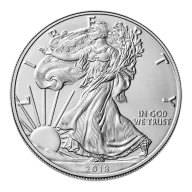 2018 Silver American Eagle - BU