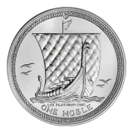 Isle of Man Platinum (1 oz) Noble - BU - Random Date