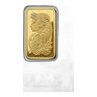 1 oz Gold Bar - PAMP Lady Fortuna VERISCAN (In Assay)