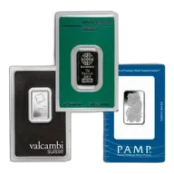 10 Gram Platinum Bar (Random Brand, In Assay Card)