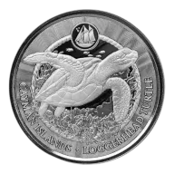 2024 $1 Loggerhead Turtle Scottsdale Mint 1oz Silver Coin