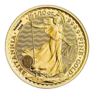 Great Britain 1/10 oz Gold Britannia BU (Year Varies)