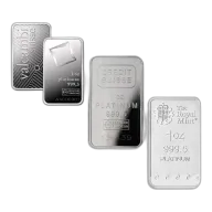 Pre-Owned 1 oz Platinum Bar
