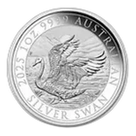 2025 Australia 1 oz Silver Swan BU
