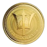Barbados Trident Gold Coin 1 oz. - Misc Dated