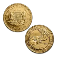 1/10 oz Somalia Elephant Gold Coin