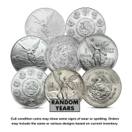 1 Oz Mexican Silver Libertad Coin Cull