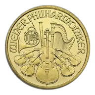 Austrian Gold Philharmonic 1/10 oz (Varied Year)
