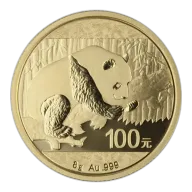 Chinese Gold Panda 1/4 oz (Varied Year)