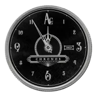 1 oz Chronos Silver Coin
