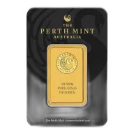 10 Oz Perth Mint Gold Bar (In Assay)