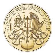2026 Austrian Mint Gold Philharmonic Coin 1/10oz