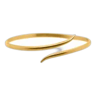 Nebü 23.9g 24K Slender Arrow Bangle