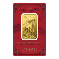 2026 1oz Year of the Horse Gold Bar