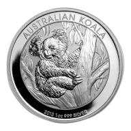 Australian Koala 1 Ounce Silver 2013