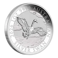 1 oz Swan Silver Coin