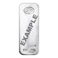 100 OZ SILVER BAR LBMA BRANDS