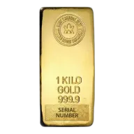 1 Kilo Royal Canadian Mint Gold Bar