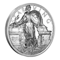 2019 Zombucks Starving 1 oz silver