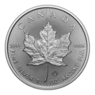 2026 Canadian Maple Leaf 1 oz Silver Coin