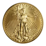 2016 $25 American Gold Eagle 1/2 oz Brilliant Uncirculated
