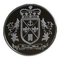 1 ounce HWMC Heraldry Mint Silver Round "England"