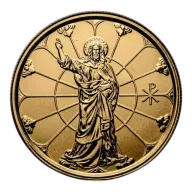 2022 1 oz Light of Christ Gold Coin (Box and Cert)