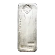 100 Oz Silver Bar - Johnson Matthey JM