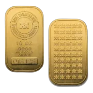 10 Ounce Royal Canadian Mint (RCM) Gold Bar