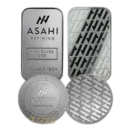 1 oz Asahi Refining Silver Bar