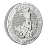 Best Value Silver Britannia 1kg Coin Pre-Owned