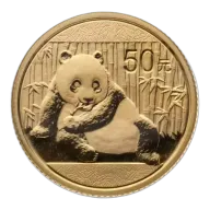 Chinese Gold Panda, 1/10 oz - Backdated