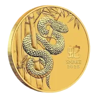 1/4oz Perth Mint Gold Lunar 2025 Year of the Snake