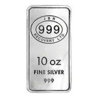 10 Oz JBR Silver Bar