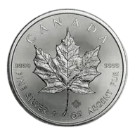 1 oz Maple Leaf Silver Coin