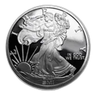 1 oz Silver Round - Walking Liberty (Mint Mark SI)