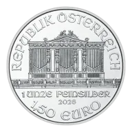 2026 Austria Silver Philharmonic 1 oz 1.5 Euro - BU