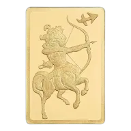 Pamp Suisse 1/2 Gram Gold Zodiac--Sagittarius